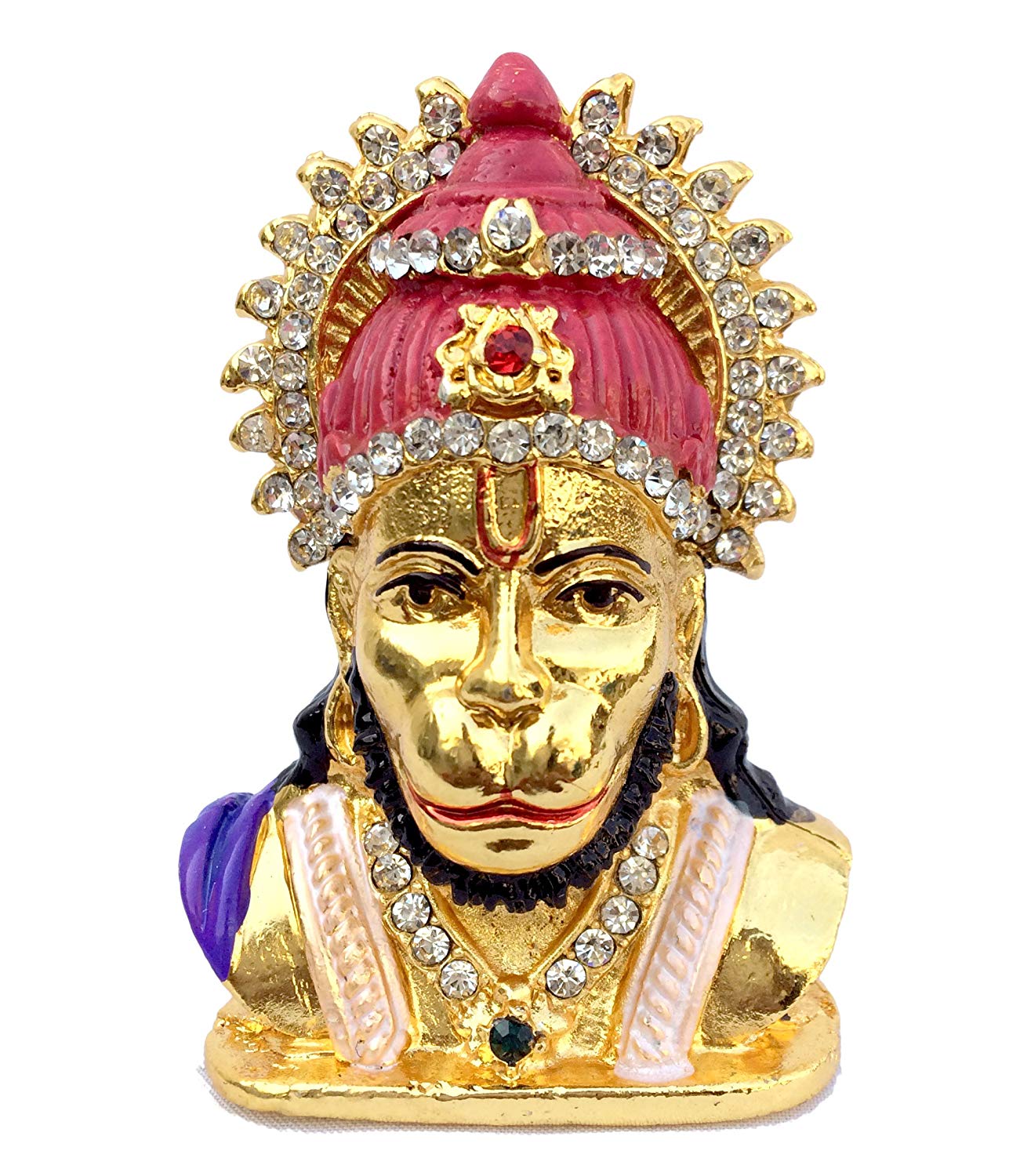 Golden Hanuman Face Kulin Idol Pick Use