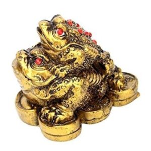 Double Frog  Decorative Size Approx 7 Cm