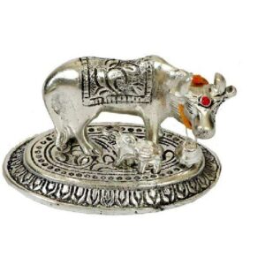 HANDICRAFTS Small Sliver Cow Size Approx  10 Cm