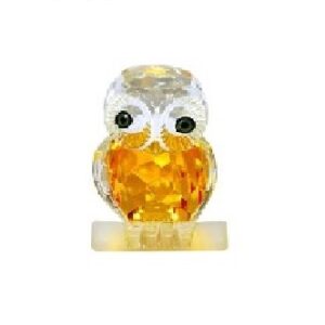 Crystal Decorative  Owl  Size Approx 5 Cm