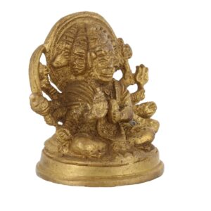 Brass  Metal Idol Panchmukhi Hanuman Ji