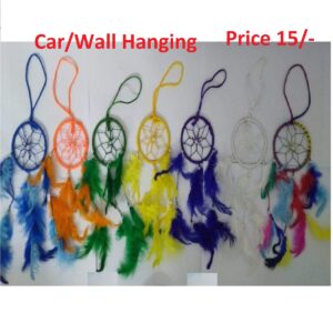 Pack of 7 Dream Catcher Car Home Hanging Small Size