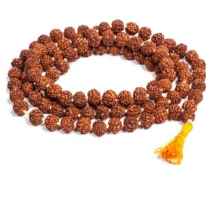 Rudraksha 109 Beads Rudraksh Mala Approx  6 MM
