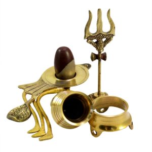 Shiva Lingam  Kalash Set