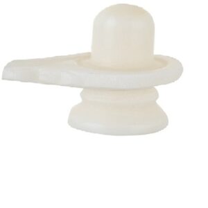 Small White Marble Shivling
