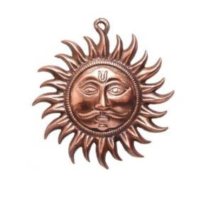 Copper Sun Face