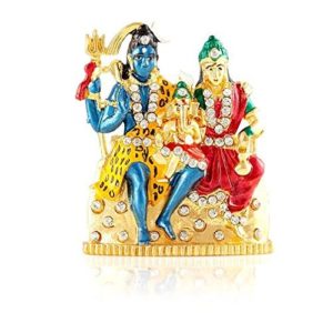Shiv Pariwar Kulin Idol  Multicolor Idol Size Approx 10 CM