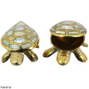 Feng Shui Wish Fulfilling Brass Tortoise