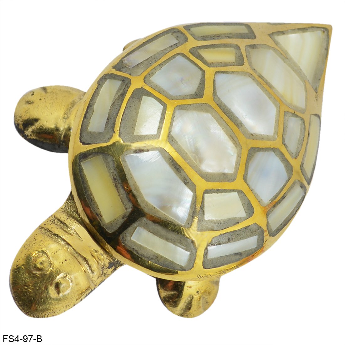 Feng Shui Wish Fulfilling Brass Tortoise - Pick Use