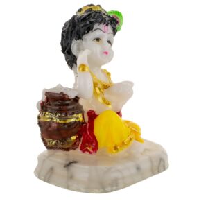 Gopal Krishna Marble Idol Size Approx 8CM