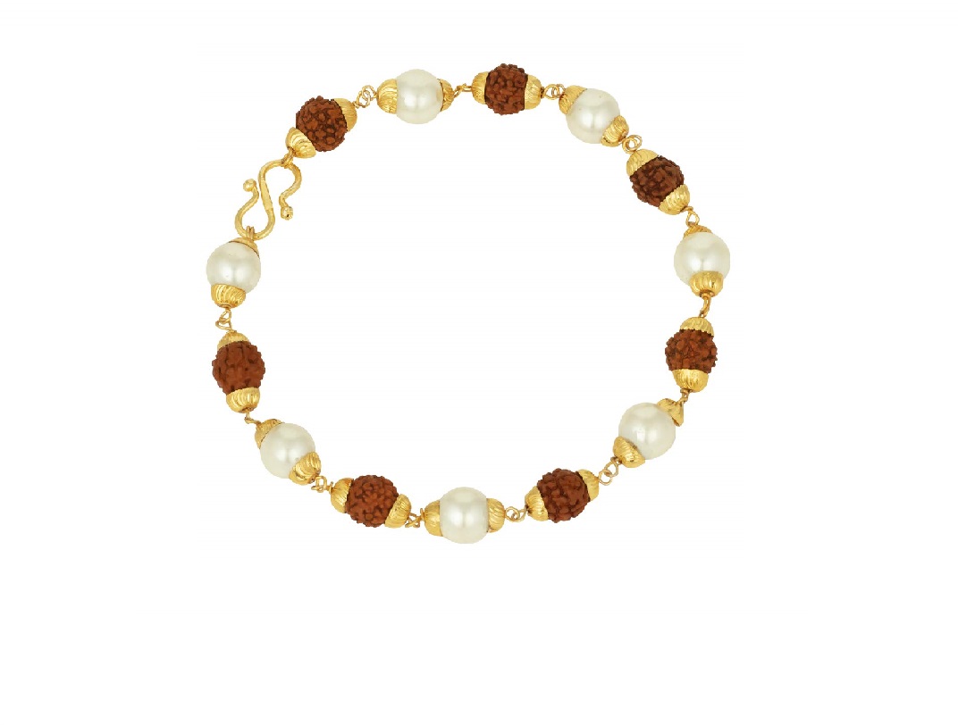 Om Diamond White Pearl Bracelet – KAJ Fine Jewellery