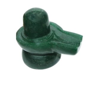 Aventure Shivling 8 INR g Green Color Shivling Size Approx 6 CM