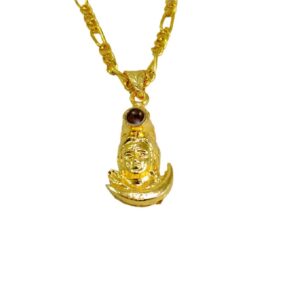 Shiv Chalisa Pendant Gold Plated Pendant