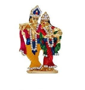 Radha Krishna Standing Kulin Idol Size Approx CM