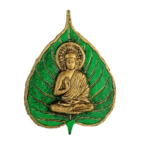 Green Patta Guatam Buddha Idol Size Approx 10 CM
