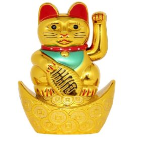 Lucky Cat with Moving Hand Size Approx 12 CM