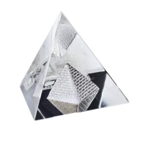 Crystal Pyramid Size Approx 8 Cm