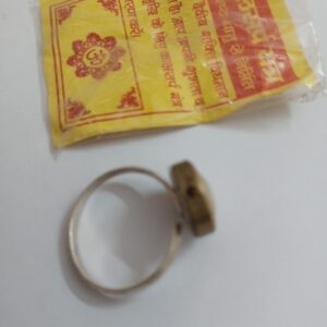 Kalsarp Yantra Ring Adjustable Gold Plated Ring