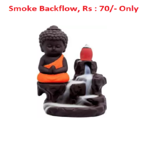 Smoke Backflow Gautam Buddha Size Approx 7cm