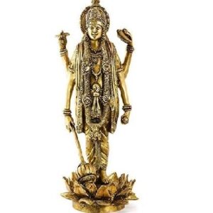 Big Vishnu Idol Size Approx 25 CM