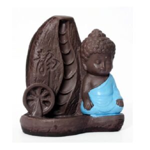 Blue Buddha Smoke Fountain Size Approx 8 CM