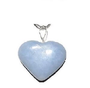 Light Blue Heart Pendant