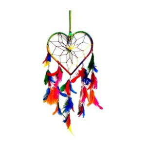 Heart Multicolour Dream Catcher Size Approx 15 CM