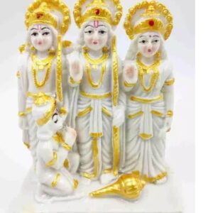 White Ram Darbar Size Approx 5 Inches