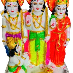 Colour Ram Darbar Idol size Approx 8 cm