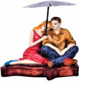 Love CoupleWith umbrella Statue Size Approx 10 Cm