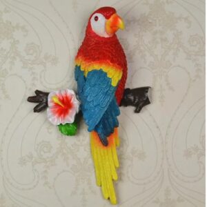 Multicolour Hanging Parrot Size Approx 10 Cm