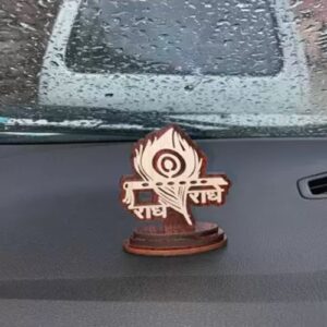 Radhe Radhe Car Dash Board Idol Size Approx 9 Cm