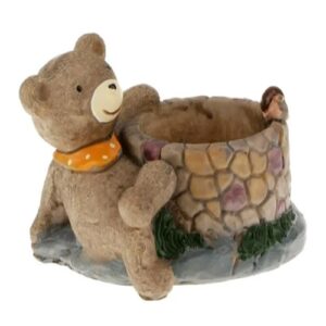 Bear Planter  Size Approx 7 inches