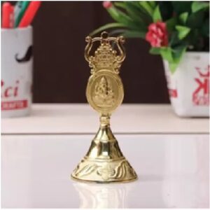 Laxmi Kuber Pooja Bell Size Approx 9 Cm