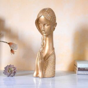 Namaste Welcome Lady Size Approx 35 Cm