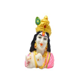 Multicolour Small Krishna Idol Size