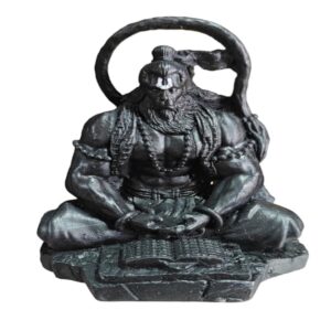 Black Hanuman Idol Size Approx 11 cm