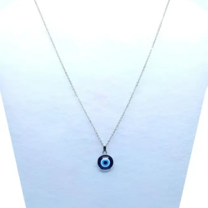 Evil Eye Circle Pendant Size Approx 1 Inch