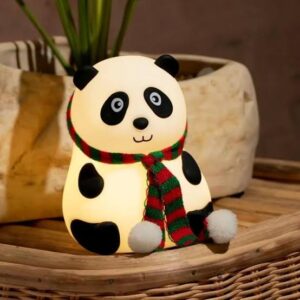 Cute Panda Silicone Night Light Size Approx 14 CM