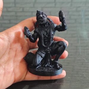Dancing Hanuman Black Idol Size Approx 3.5