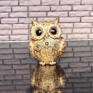 Golden Owl Approx 4 inch