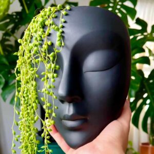 Face Planter Black Size Approx 6 Inch