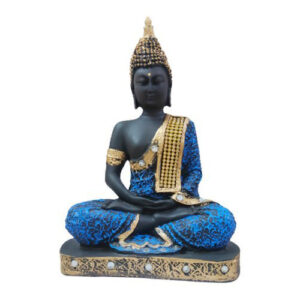 Blue Madition Buddha Size Approx 7 inch