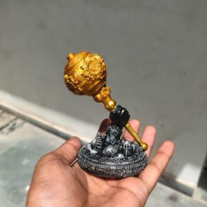 Hanuman Hand with Gada Size Approx 4 Inch