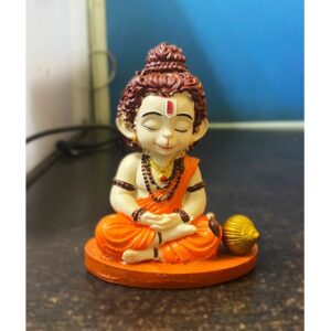 SoilMade Baal Meditation Hanuman Size Approx 4 Inch