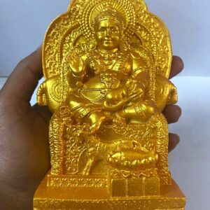 Kuber Idol Golden Size Approx 5 Inch